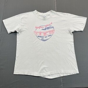 Vintage 1980s Single Stitch Hanes Naples IslandT-Shirt XL